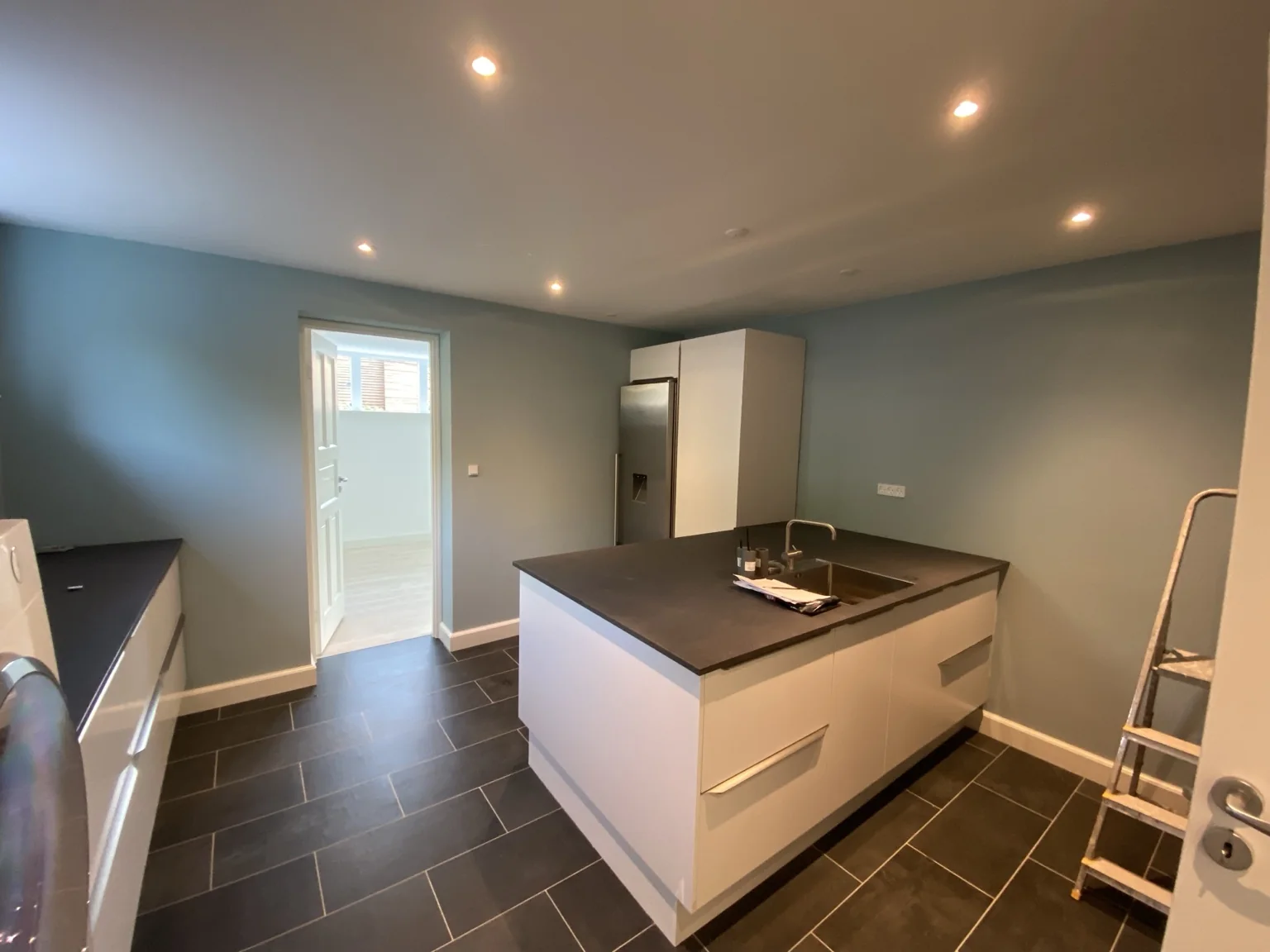 Virum, Denmark – complete basement renovation from excavation to finished rooms